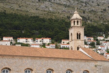 Croatia, the old and picturesque city of Dubrovnikの写真素材