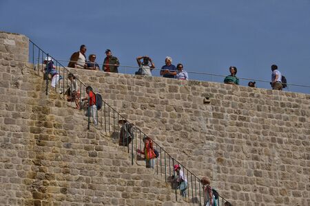 Croatia, the old and picturesque city of Dubrovnikのeditorial素材
