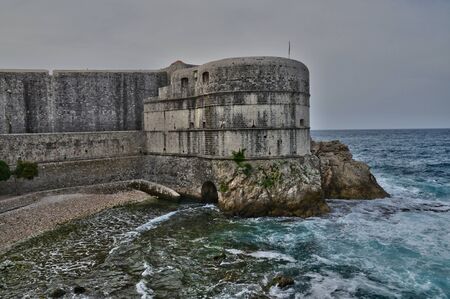 Croatia, the old and picturesque city of Dubrovnikのeditorial素材