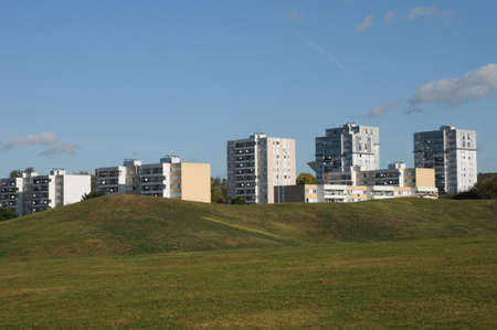 Ile de France, Sautour park in Les Mureauxのeditorial素材