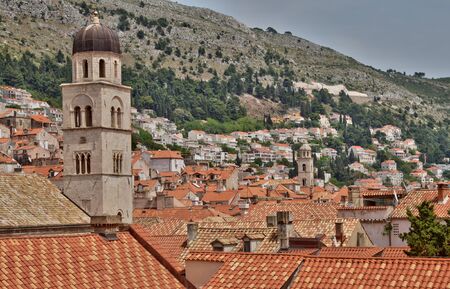 Croatia, the old and picturesque city of Dubrovnikのeditorial素材