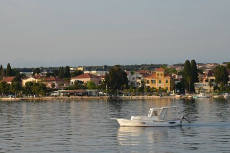 Croatia, the picturesque city of Zadar in Balkanのeditorial素材