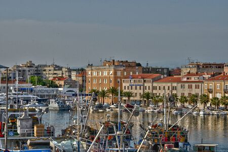 Croatia, the picturesque city of Zadar in Balkanのeditorial素材