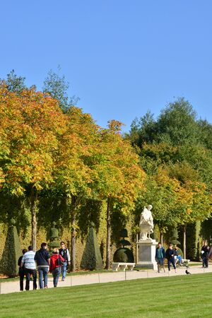 Ile de France,  the parc of Versailles Palaceのeditorial素材