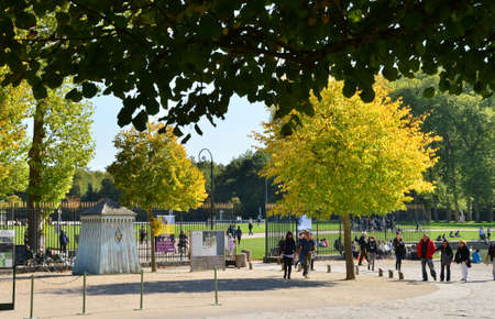 Ile de France,  the parc of Versailles Palaceのeditorial素材