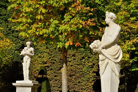 Ile de France,  the parc of Versailles Palaceのeditorial素材