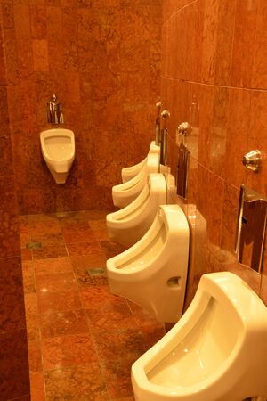 Croatia,  public urinal in an hotel of Cavtat in Balkanのeditorial素材