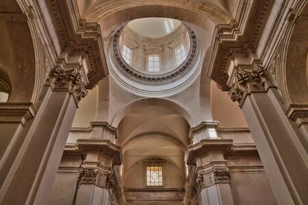 Croatia, the old and picturesque cathedral of Dubrovnikのeditorial素材