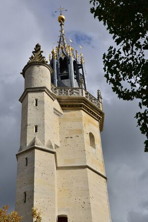 Haute Normandie, the picturesque belfry of Evreux