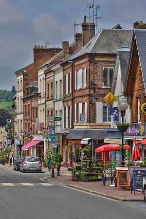 France, the picturesque city of Livarot in Calvadosのeditorial素材