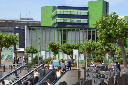 Ile de France, the picturesque city of  Cergy