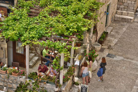 Croatia, the old and picturesque city of Dubrovnikのeditorial素材