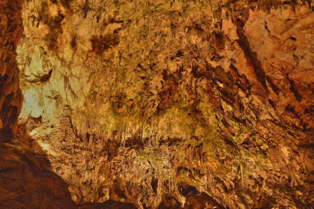 Slovenia, the picturesque and historical cave of Postojnaの写真素材