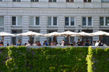 Slovenia, the picturesque and historical city of Ljubljanaのeditorial素材