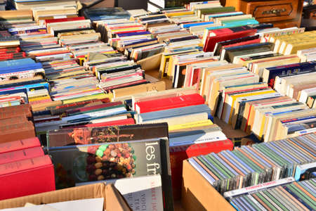 Normandie; the picturesque market of Rouen in Seine Maritimeのeditorial素材