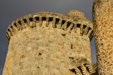 Ile de France, the picturesque castle of Chevreuseのeditorial素材