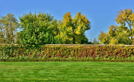 Ile de France, the Marie Antoinette estate in the parc of Versailles Palaceのeditorial素材