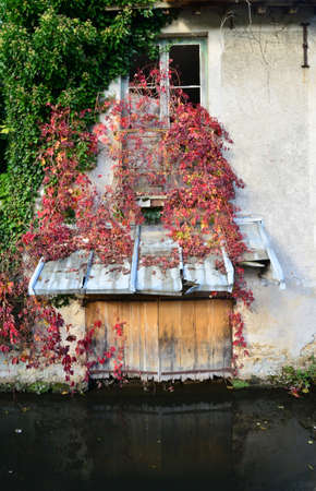 Ile de France, the picturesque village of Chevreuseの写真素材