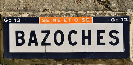 Ile de France, the picturesque village of Bazoches sur Guyonne