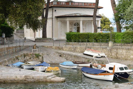 Croatia, the picturesque and historical city of Opatija in Balkanのeditorial素材