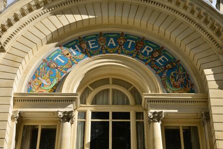 Haute Normandie, the picturesque theatre of Evreuxのeditorial素材