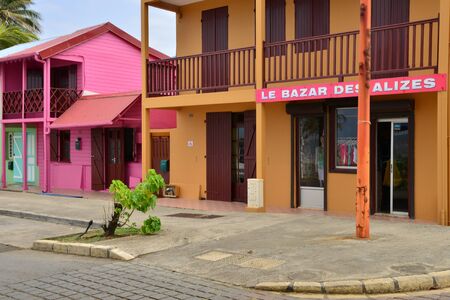 Martinique, the picturesque city of Le Vauclin in West Indiesのeditorial素材