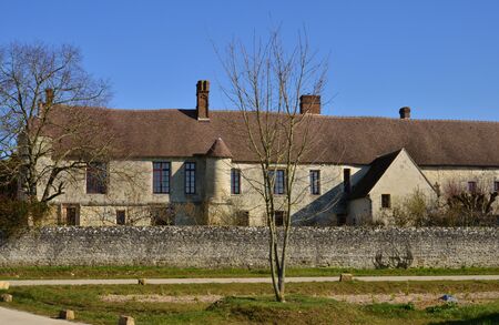 Omerville, France - february 29 2016 : the renaissance manor Mornay Villarceauxのeditorial素材