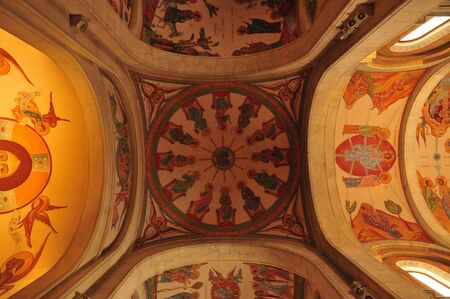 Sanary sur Mer, France - april 20 2016 : the Saint Nazaire church