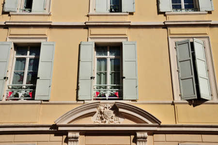 Frejus; France - april 16 2016 : old house in the city centerのeditorial素材