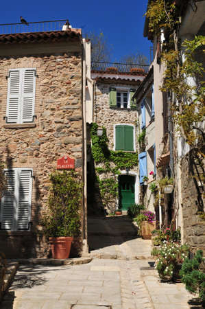 Grimaud, France - the picturesque historical village