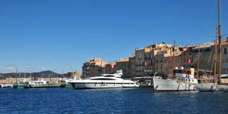 Saint Tropez; France - april 18 2016 : the picturesque portのeditorial素材