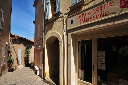 Ramatuelle, France - april 16 2016 : pastry bakery