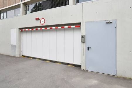 Les Mureaux, France - june 10 2016 : a parking lot