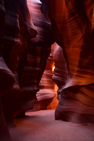 Page, USA - july 9 2016 : the Antelope Canyonのeditorial素材