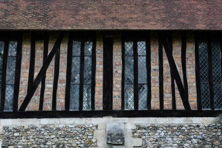 Saint Wandrille Rancon, France - june 22 2016 : the Saint Wandrille abbeyの写真素材