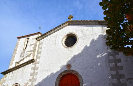 Loix, France - september 26 2016 : the Sainte Catherine churchのeditorial素材