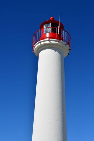 Saint Martin de Re, France - september 25 2016 : the picturesque lighthouseのeditorial素材