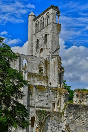 Jumieges, France - june 22 2016 : the Saint Pierre abbeyのeditorial素材