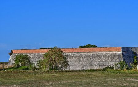 La Flotte, France - september 25 2016 : the La Pree fort build by Vanbanのeditorial素材