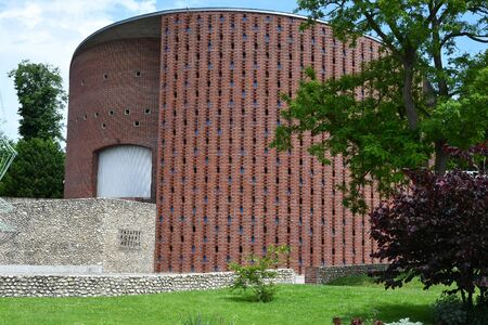 Neufchatel en Bray, France - june 23 2016 : the theaterのeditorial素材