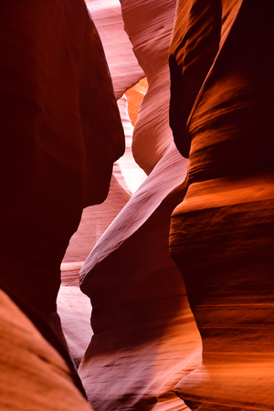 Page, USA - july 9 2016 : the Antelope Canyonのeditorial素材