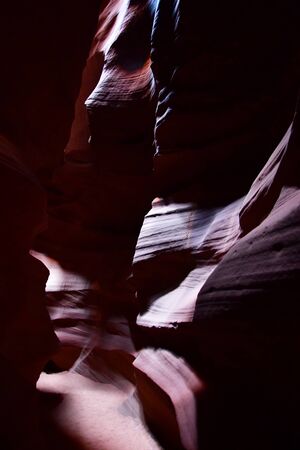 Page, USA - july 9 2016 : the Antelope Canyonのeditorial素材