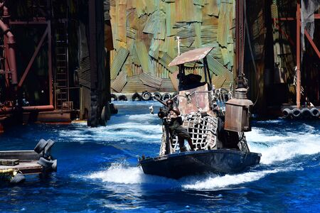 Los Angeles, Hollywood, USA - july 16 2016 : the Universal studios parkのeditorial素材