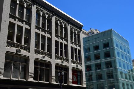 San Francisco; USA - july 13 2016 : street in the city centerのeditorial素材