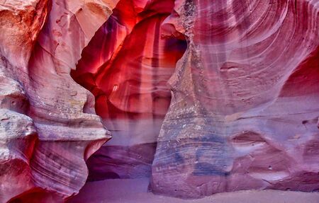 Page, USA - july 9 2016 : the Antelope Canyonのeditorial素材