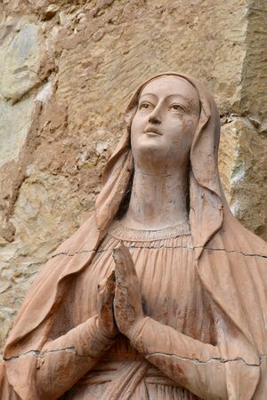 Carmel, USA - july 14 2016 : the catholic missionのeditorial素材
