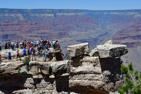 Arizona, USA - july 7 2016 : the picturesque canyon in summerのeditorial素材