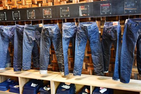 San Francisco, USA - july 13 2016 :  a cloth shopのeditorial素材