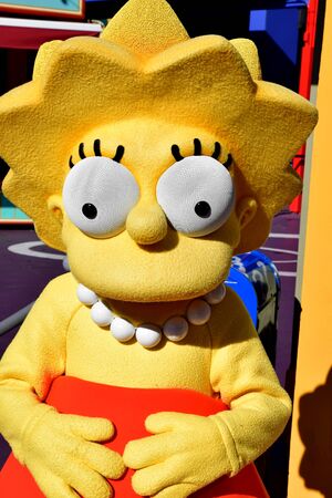 Los Angeles, Hollywood, USA - july 16 2016 : the Universal studios parkのeditorial素材