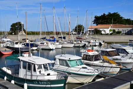 Saint Martin de Re, France - september 26 2016 : the picturesque village in autumnのeditorial素材
